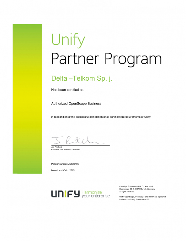 UNIFY Partner
